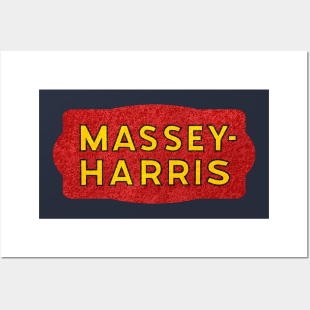 Massey-Harris Wall Art by Midcenturydave